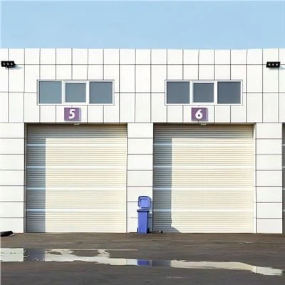 Porte de garage à enroulement automatique
